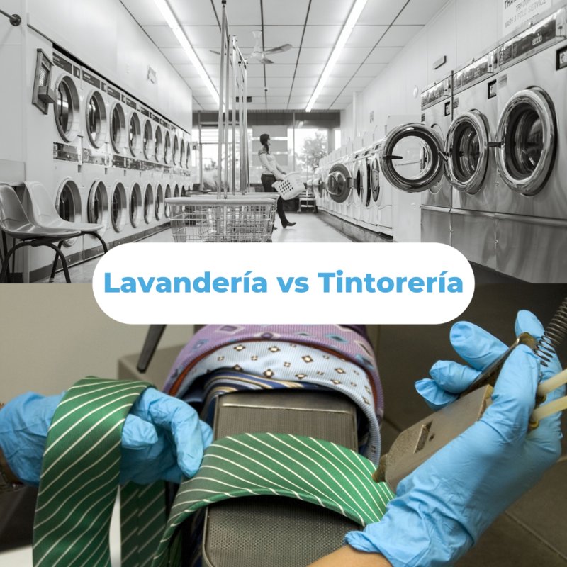 Lavander�a vs Tintorer�a | Lavado de Textiles