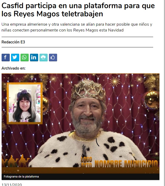 Este a�o los Reyes Magos Teletrabajan