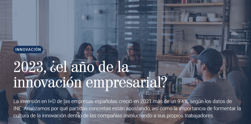 2023, �el a�o de la innovaci�n empresarial?